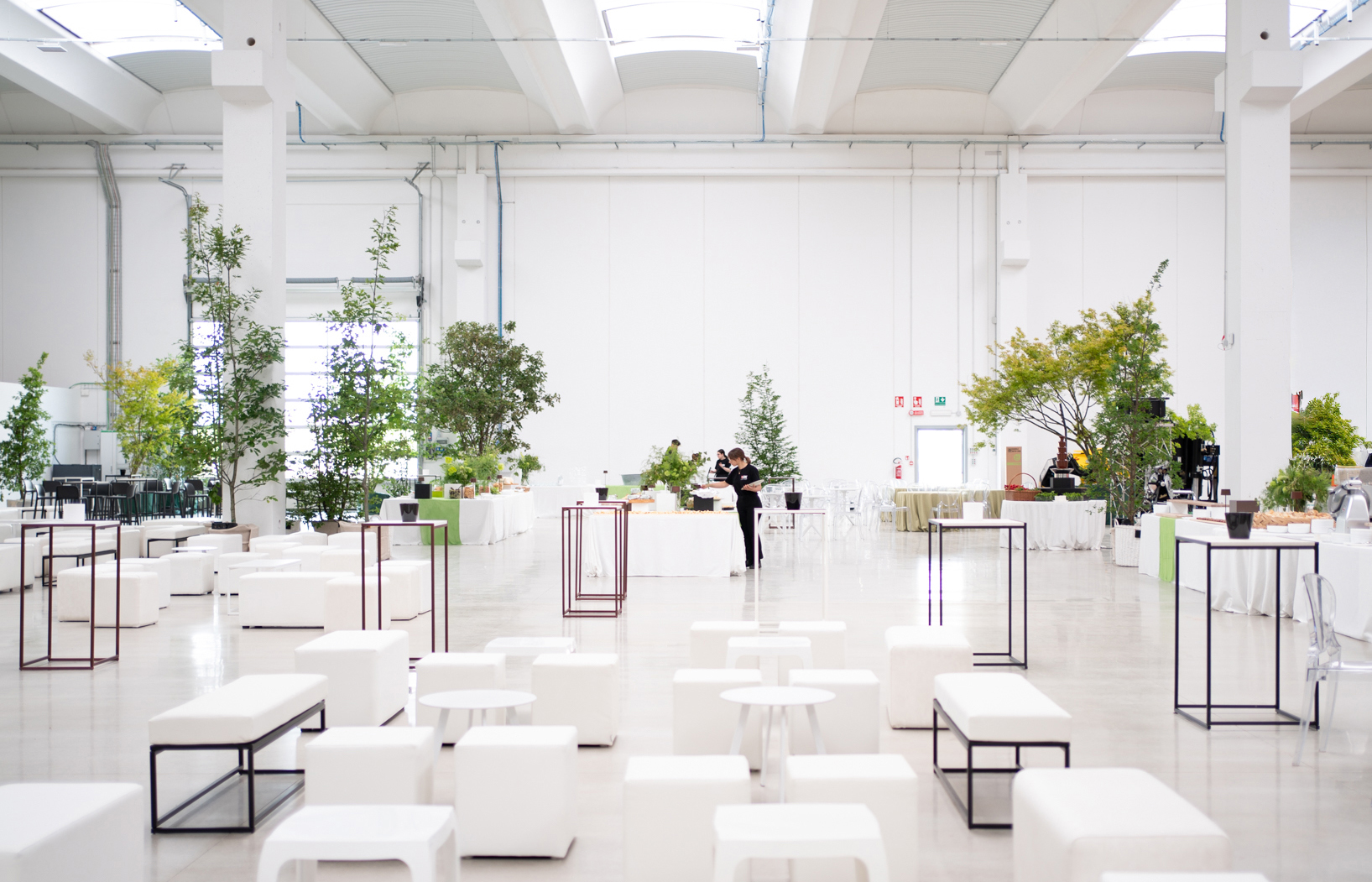 Evento aziendale green - allestimento sostenibile